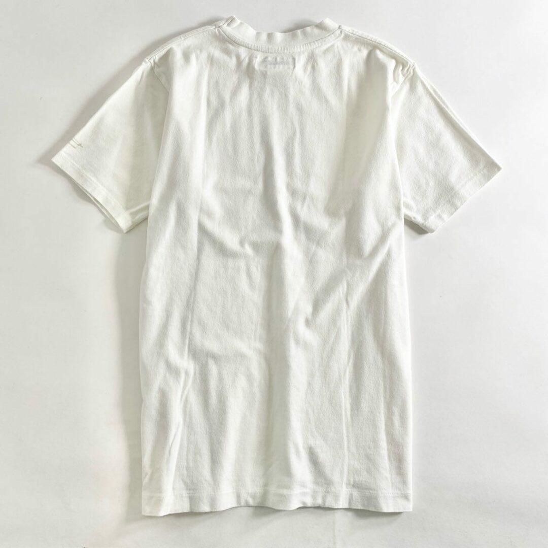 Yohji Yamamoto(ヨウジヤマモト)の54c3 Yohji yamamoto pour homme ヨウジヤマモト プールオム ロゴプリント Tシャツ 3 ホワイト カットソー TEE 日本製 レディースのトップス(カットソー(半袖/袖なし))の商品写真