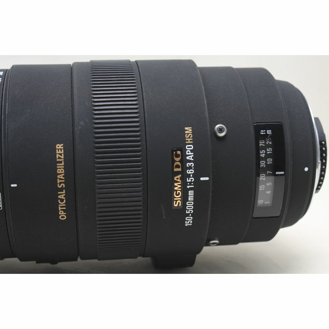 SIGMA(シグマ)のシグマ APO 150-500mm F5-6.3 DG OS HSM ニコン スマホ/家電/カメラのカメラ(レンズ(ズーム))の商品写真