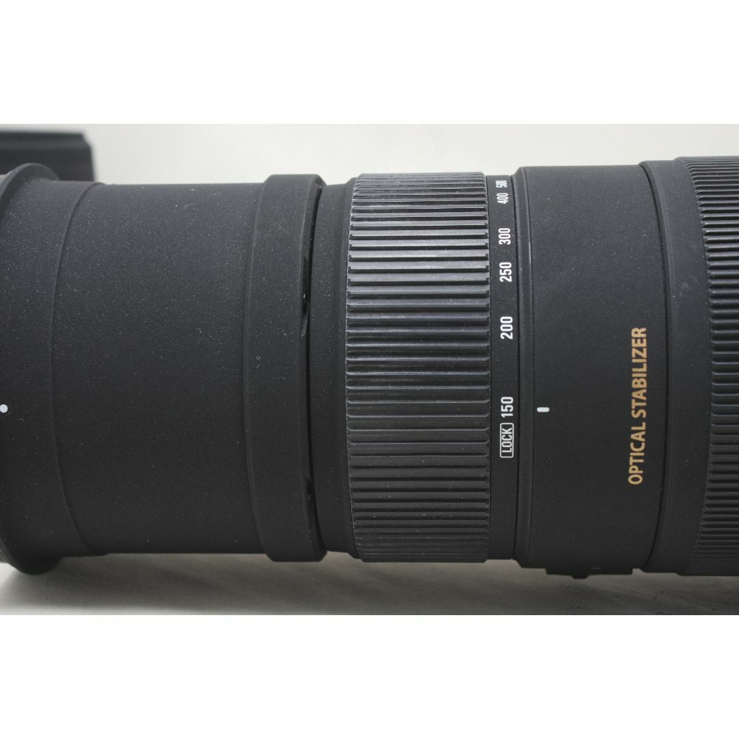 SIGMA(シグマ)のシグマ APO 150-500mm F5-6.3 DG OS HSM ニコン スマホ/家電/カメラのカメラ(レンズ(ズーム))の商品写真