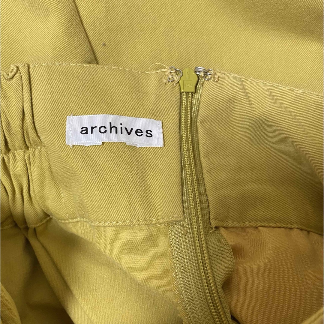 archives(アルシーヴ)のarchives ダブルベルトスカート美品⭐︎ レディースのスカート(ロングスカート)の商品写真