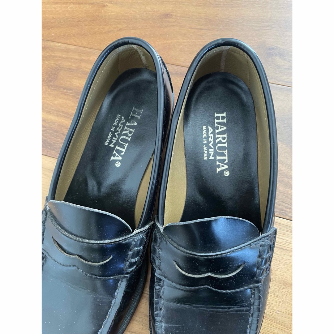 HARUTA(ハルタ)のハルタ　23.5EE ブラック　ローファー レディースの靴/シューズ(ローファー/革靴)の商品写真