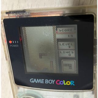 ゲームボーイ(ゲームボーイ)のゲームボーイカラー　ジャンク品(携帯用ゲーム機本体)