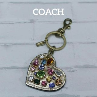 コーチ(COACH)の【匿名配送】COACH コーチ キーリング キーホルダー ハート ゴールド(チャーム)