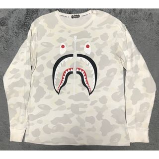 A BATHING APE - アベイシングエイプ シャーク ロングtシャツの通販 by