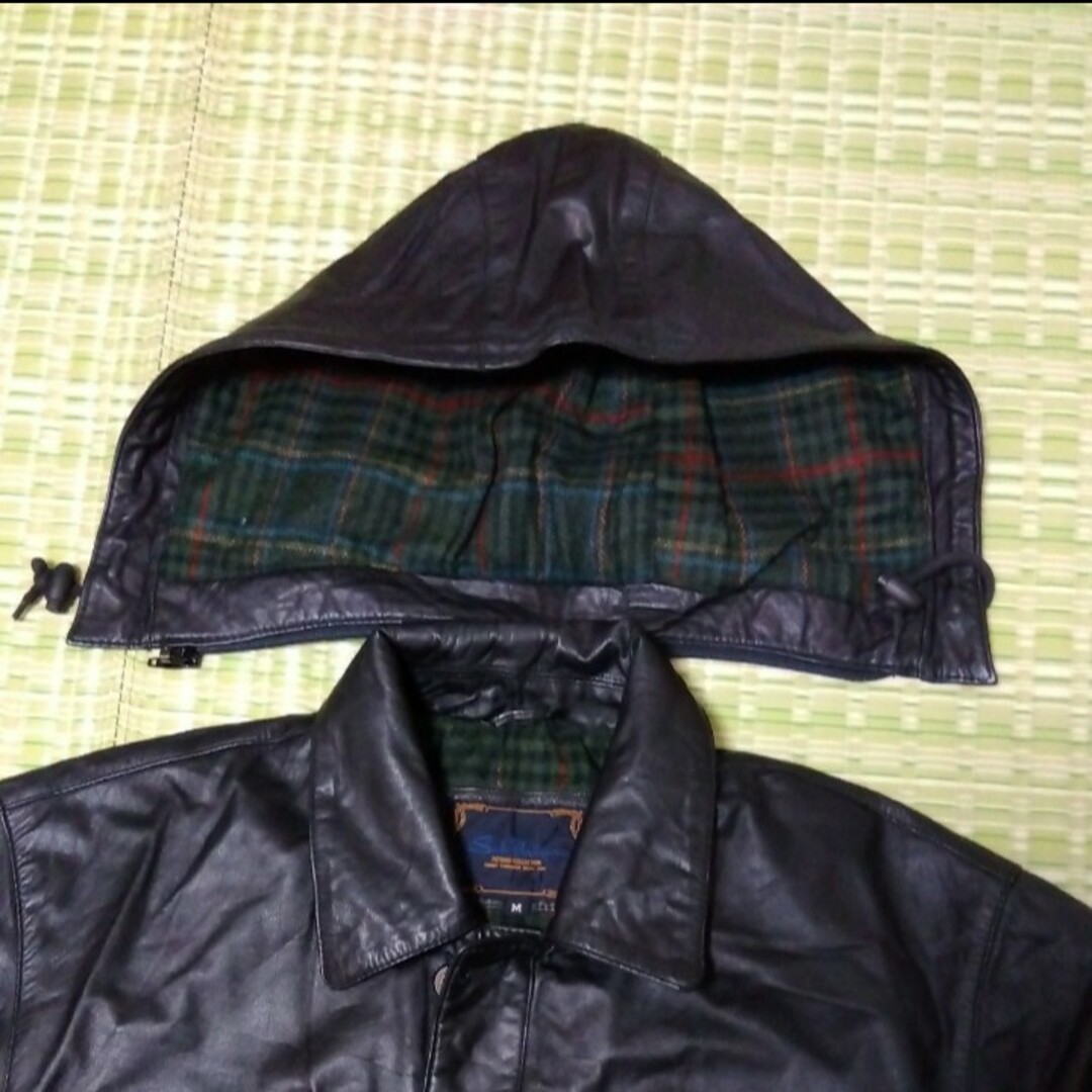 革　皮コート　ジャケット　Mサイズ メンズのジャケット/アウター(レザージャケット)の商品写真