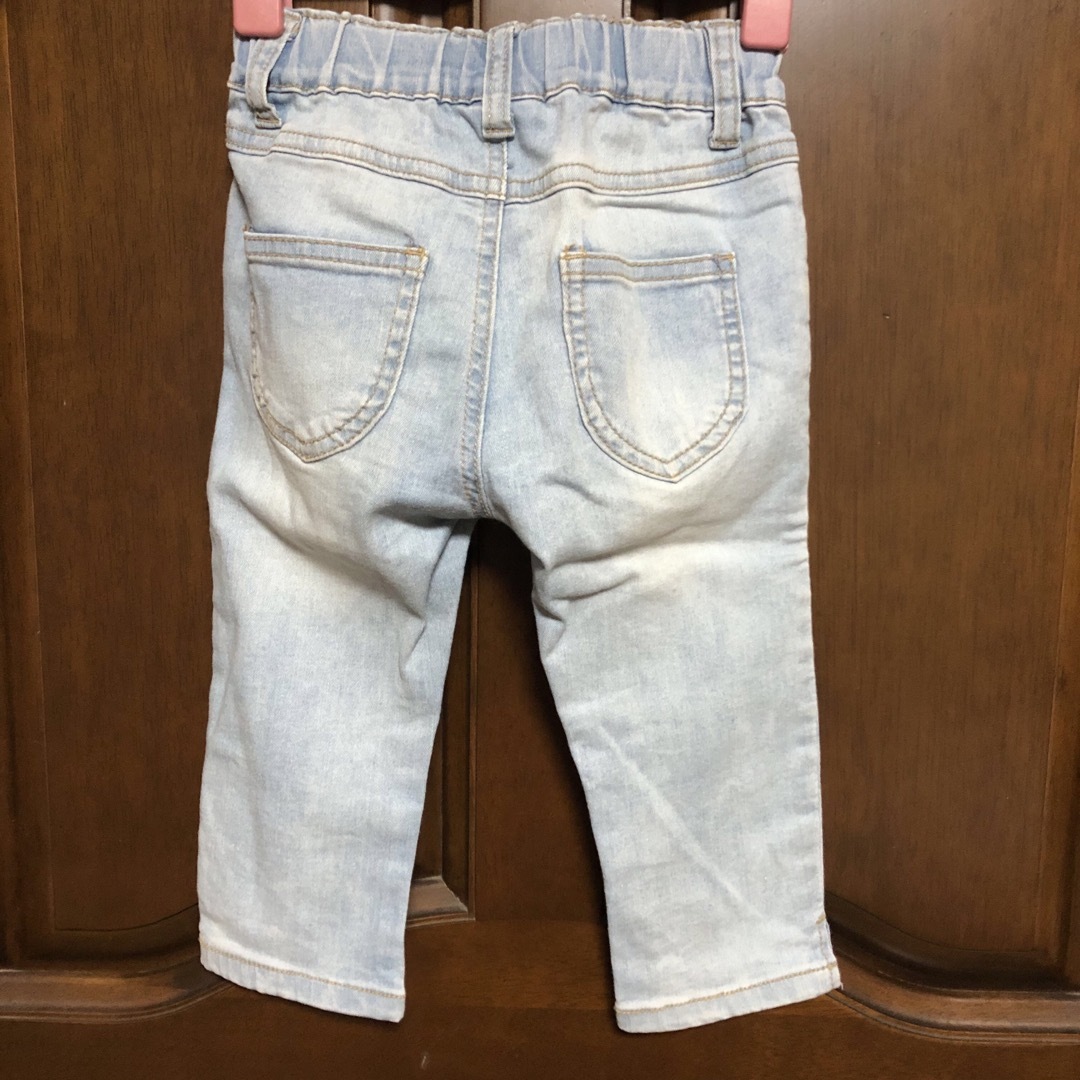 Branshes(ブランシェス)のbranshes デニム　ストレッチジーンズ　100 キッズ/ベビー/マタニティのキッズ服女の子用(90cm~)(パンツ/スパッツ)の商品写真