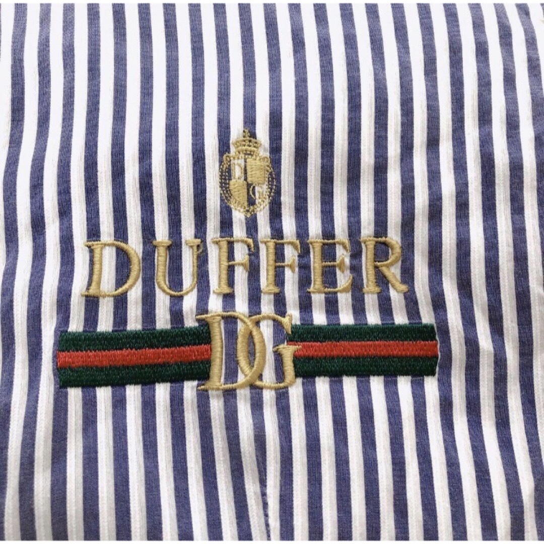 The DUFFER of ST.GEORGE(ザダファーオブセントジョージ)のザダファーオブセントジョージ　ストライプシャツ　シルク レディースのトップス(シャツ/ブラウス(長袖/七分))の商品写真