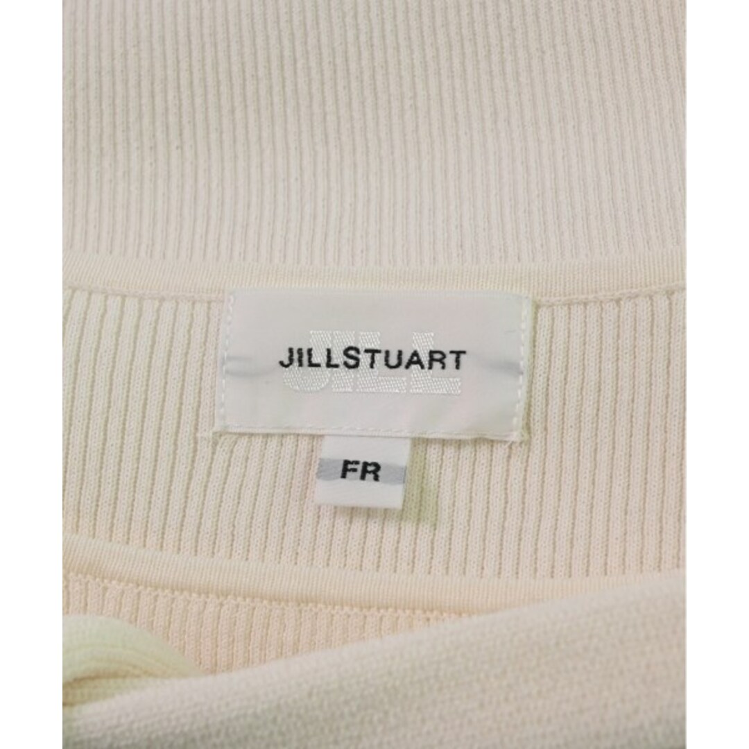 JILL by JILLSTUART(ジルバイジルスチュアート)のJILL by JILL STUART ニット・セーター F 白 【古着】【中古】 レディースのトップス(ニット/セーター)の商品写真