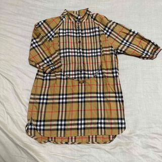 バーバリー(BURBERRY)のBURBURRY  ワンピース　チュニック　110  4Y(ワンピース)