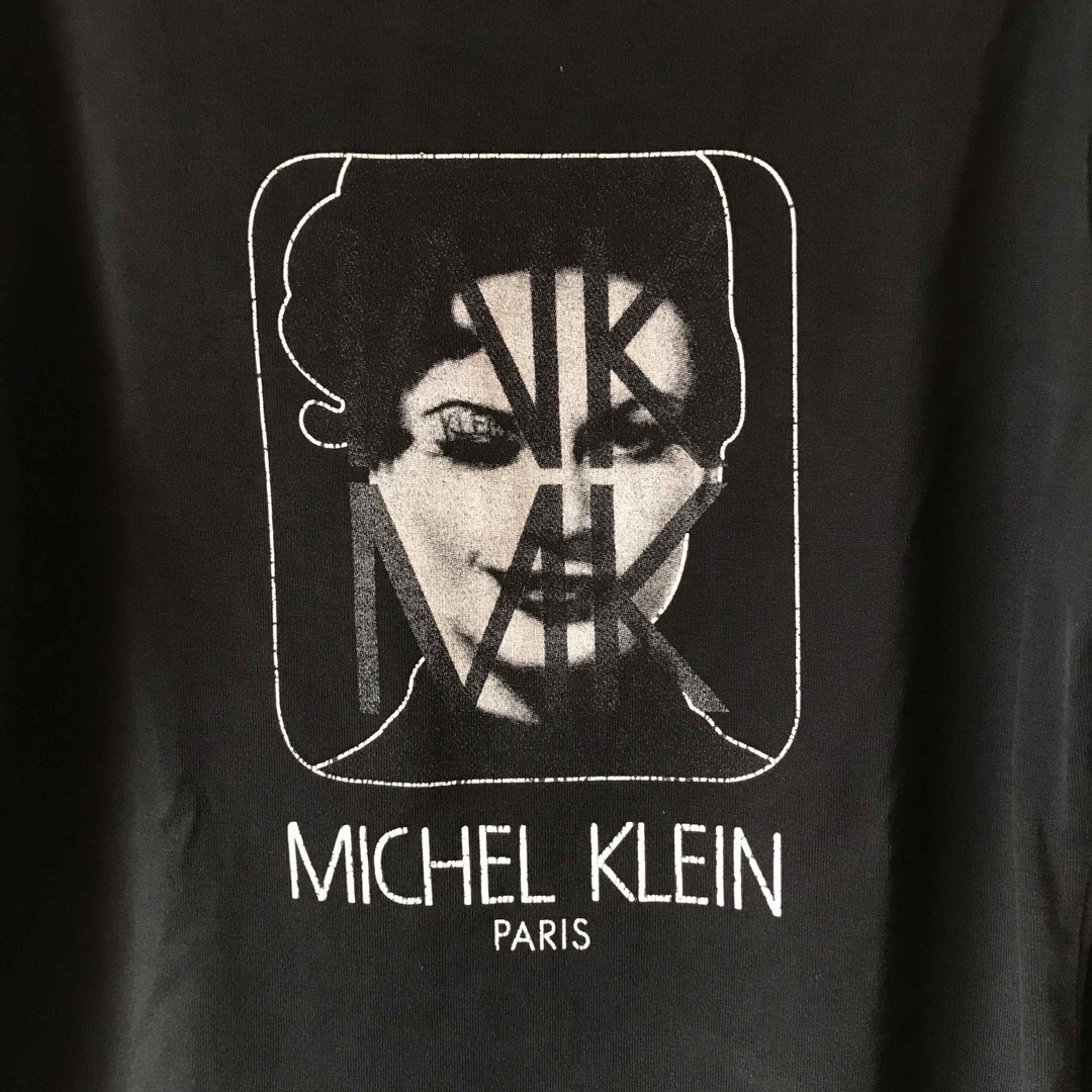 MICHEL KLEIN(ミッシェルクラン)のミッシェルクラン  長袖プリントロンTシャツ メンズのトップス(Tシャツ/カットソー(七分/長袖))の商品写真