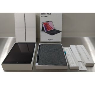 アイパッド(iPad)のiPad 9世代　Apple pencil 1世代 logicool キーボード(タブレット)