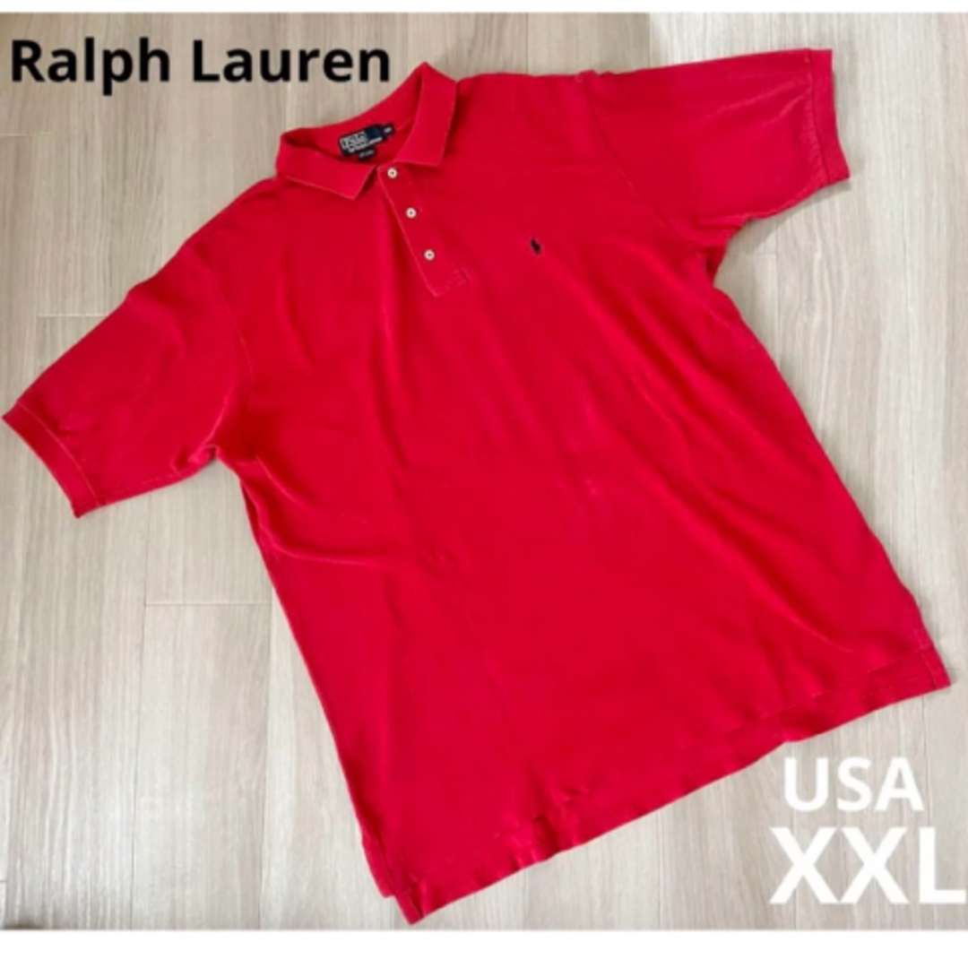 POLO RALPH LAUREN(ポロラルフローレン)のポロバイラルフローレン　メンズポロシャツ　XXL メンズのトップス(ポロシャツ)の商品写真