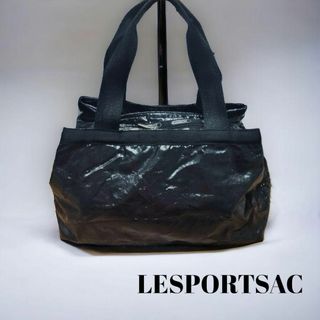 レスポートサック(LeSportsac)のLESPORTSAC レスポートサック トートバッグ 黒ラメ(トートバッグ)