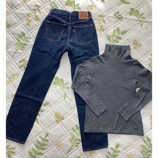 リーバイス(Levi's)のLevisジーパン 150センチ 美品 おまけ付き(パンツ/スパッツ)