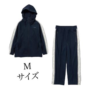 GU - GU×beautiful people セットアップ　ネイビー　サイドライン