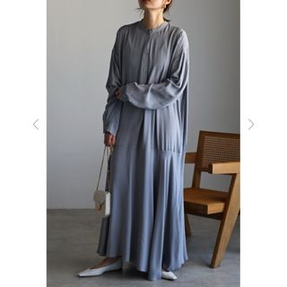 【限定SALE】裾フレアロングワンピース Bonjour sagan(ロングワンピース/マキシワンピース)