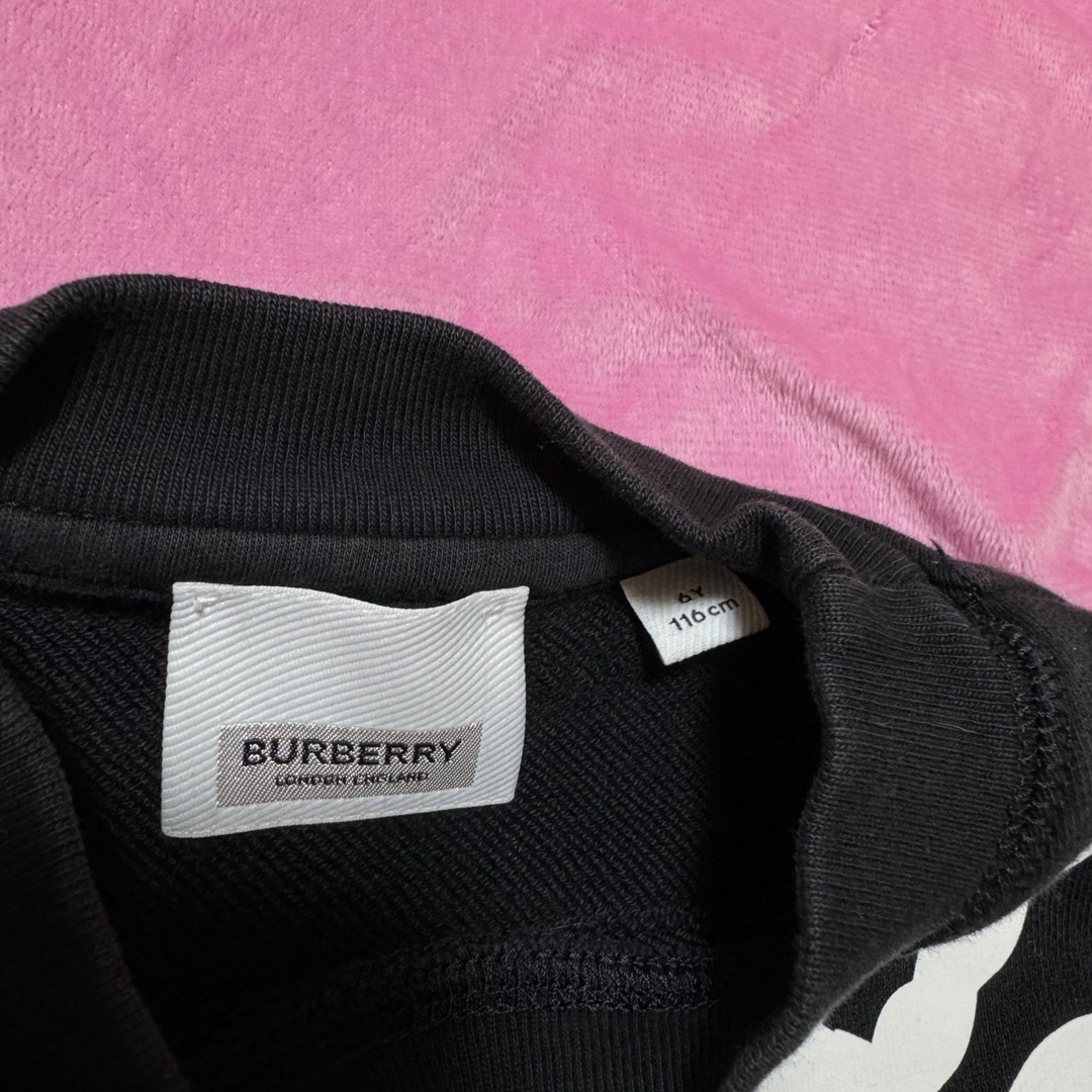 BURBERRY(バーバリー)のBURBERRY チルドレン スウェット デパート購入品 トレーナー こども服 キッズ/ベビー/マタニティのキッズ服男の子用(90cm~)(Tシャツ/カットソー)の商品写真