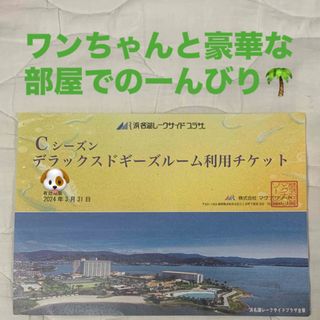 宿泊割引券　浜名湖レークサイドプラザ　ペットと旅行　一泊二食付き　温泉　会員制(宿泊券)