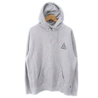 ハフ(HUF)のハフ パーカー PF00572 プルオーバー ロゴ プリント 裏起毛 グレー M(パーカー)