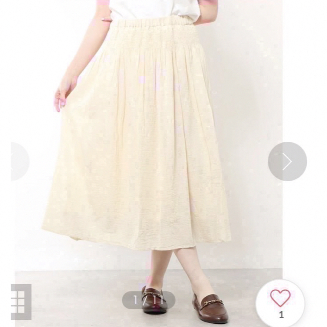 SM2(サマンサモスモス)の感謝sale❤️150❤️新品✨SM2㉑❤️ゆったり＆可愛いスカート レディースのスカート(ロングスカート)の商品写真