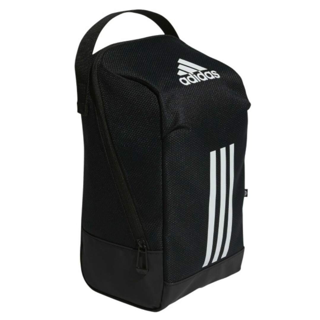 adidas(アディダス)の新品★アディダス★シューズケース★シューズバッグ★adidas★ブラック★Ｌ スポーツ/アウトドアのスポーツ/アウトドア その他(その他)の商品写真