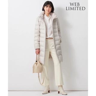 ニジュウサンク(23区)の23区【洗える】シレータフタ ロング ダウンコート38(ダウンコート)