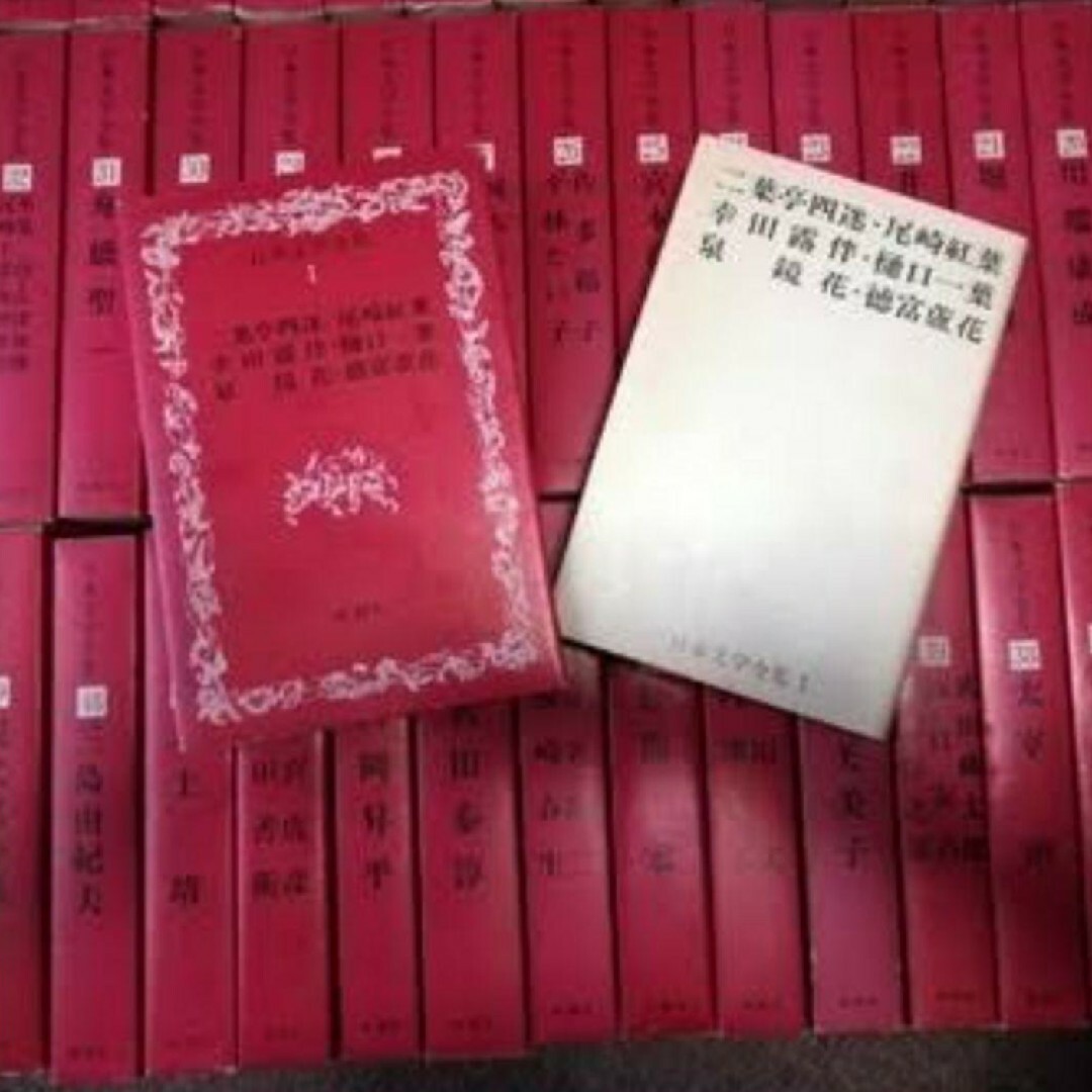 ②  日本文学全集小説  ※ まとめ売り25～50冊一式    新潮社 エンタメ/ホビーの本(文学/小説)の商品写真