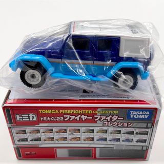 タカラトミー(Takara Tomy)の【新品】トミカくじ22 ファイヤーファイターコレクション 救急隊ジープラングラー(ミニカー)