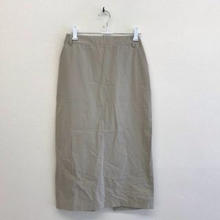 ラルフローレン(Ralph Lauren)の『USED』 RALPH LAUREN ラルフローレン  スリットスカート サイズ7 コットン グレー系 レディース【中古】(ひざ丈スカート)