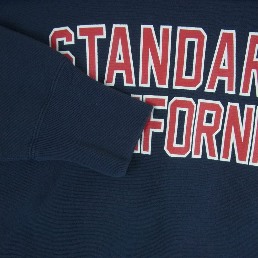 STANDARD CALIFORNIA(スタンダードカリフォルニア)のSTANDARD CALIFORNIA スタンダードカリフォルニア CHAMPION SD Reverse Weave Crew Sweat チャンピオン リバースウィーブ スウェット ネイビー系 M【中古】 メンズのトップス(スウェット)の商品写真