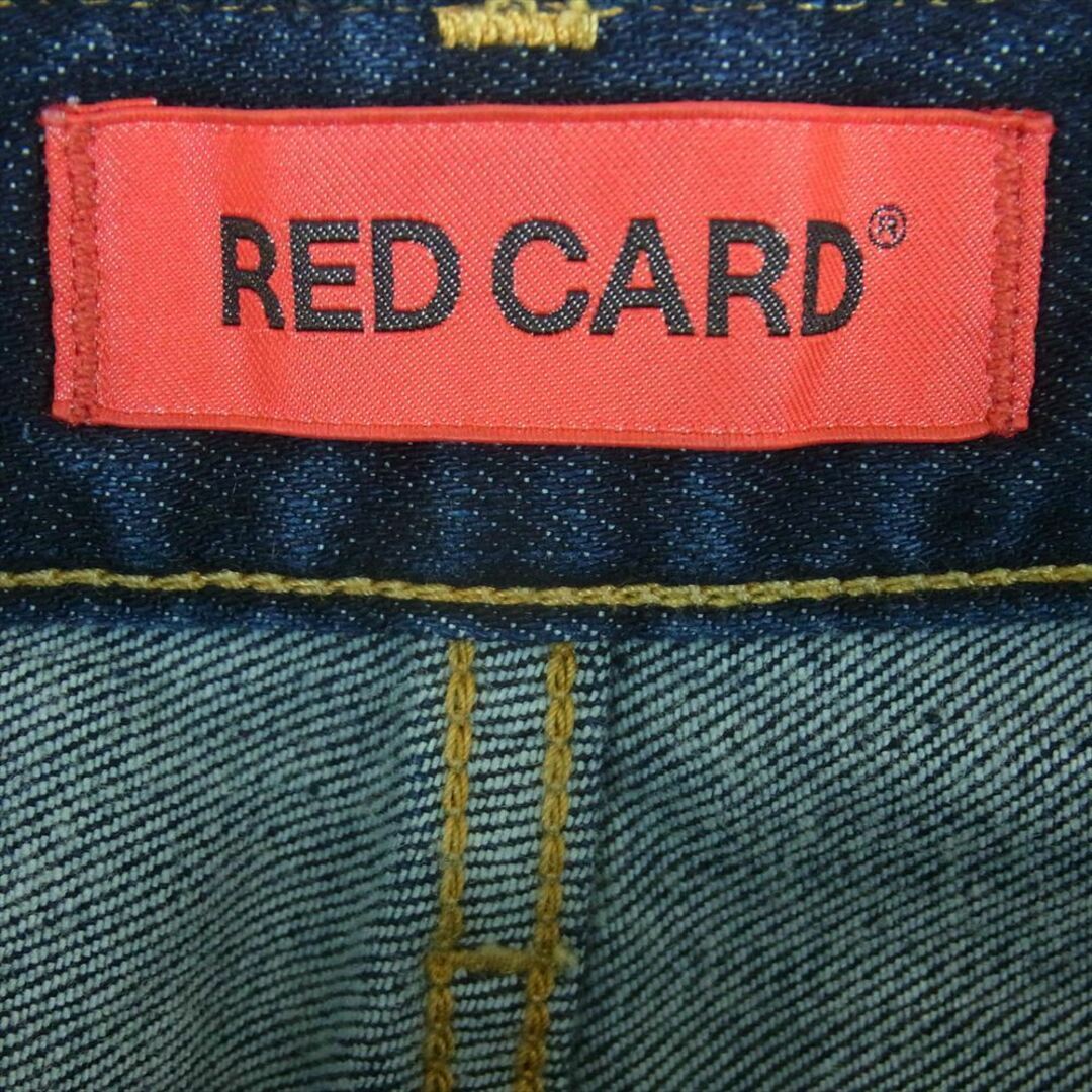 レッドカード RED CARD 26403 ストレッチ デニム スキニー パンツ コットン 日本製 インディゴブルー系 21【中古】 レディースのパンツ(デニム/ジーンズ)の商品写真