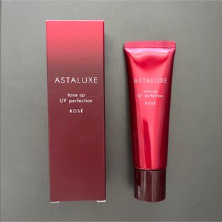 コーセー(KOSE)のKOSE アスタリュクス トーンアップ UVパーフェクションAX 35g(化粧下地)