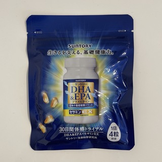サントリー(サントリー)のDHA ＆ EPA  プラスビタミン  セサミンEX １袋(ビタミン)