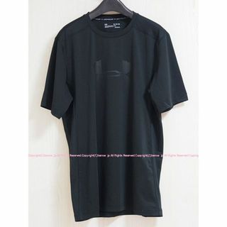 アンダーアーマー(UNDER ARMOUR)のUNDER ARMOUR アンダーアーマー バックメッシュ 速乾Tシャツ 黒/L(Tシャツ/カットソー(半袖/袖なし))