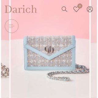 ダーリッチ(Darich)のファンシーツイードウォレットバッグ(ショルダーバッグ)