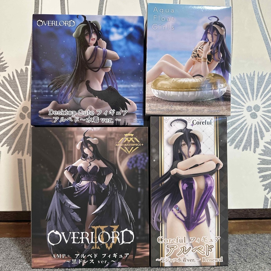 TAITO(タイトー)のOVERLORD  アルベド　フィギュアセット エンタメ/ホビーのフィギュア(アニメ/ゲーム)の商品写真