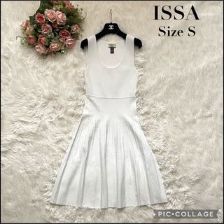 Issa London - ISSA ノースリーブ サマーワンピース 春夏