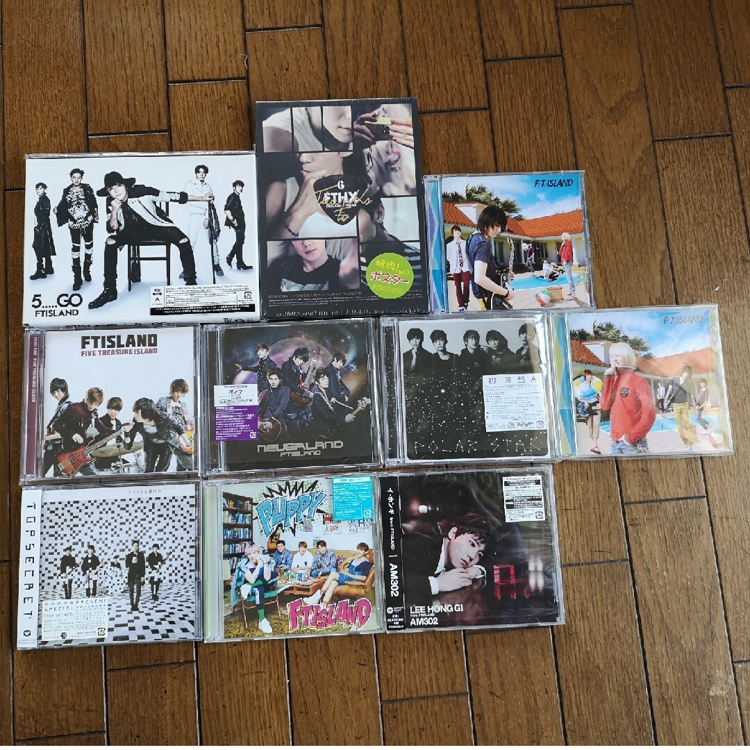 FTISLAND(エフティーアイランド)のFTISLAND　CD+DVD　まとめ売り エンタメ/ホビーのCD(K-POP/アジア)の商品写真