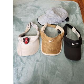 ナイキ(NIKE)のナイキ　サンバイザー、キャップ計4点(サンバイザー)