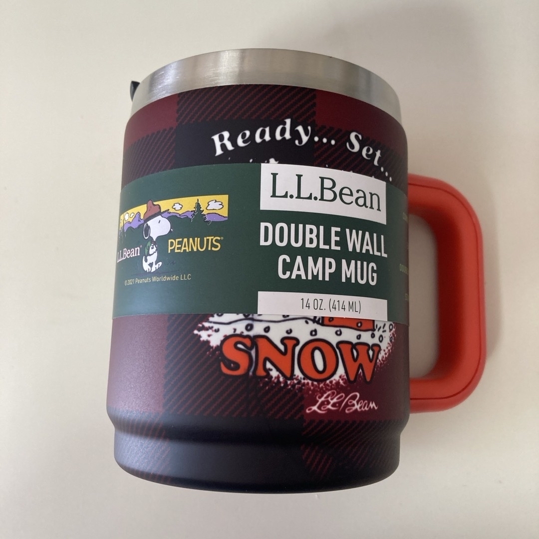 L.L.Bean(エルエルビーン)のL.L.Bean SNOOPYコラボ(2022年)　ステンレスマグカップ スポーツ/アウトドアのアウトドア(食器)の商品写真