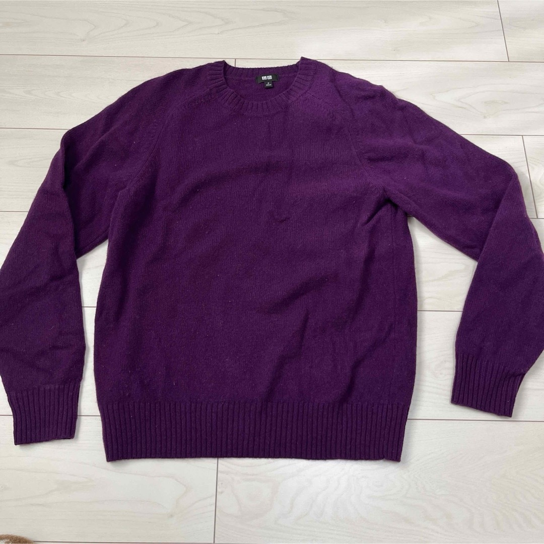 UNIQLO(ユニクロ)のプレミアムラムクルーネックセーター メンズのトップス(ニット/セーター)の商品写真