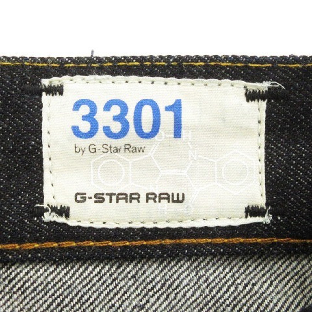 G-STAR RAW(ジースター)の未使用品 ジースターロウ 3301 デニムパンツ ストレート インディゴ W32 メンズのパンツ(デニム/ジーンズ)の商品写真