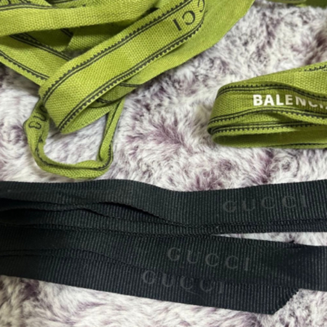 Gucci(グッチ)のグッチ GUCCI 本物 正規 リボン バレンシアガ  BALENCIAGA レディースのファッション小物(その他)の商品写真