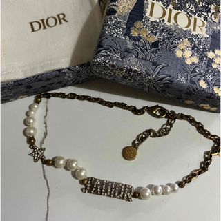 Dior - 【最終値下げ】ディオール dior リボン レザーチョーカー 入手