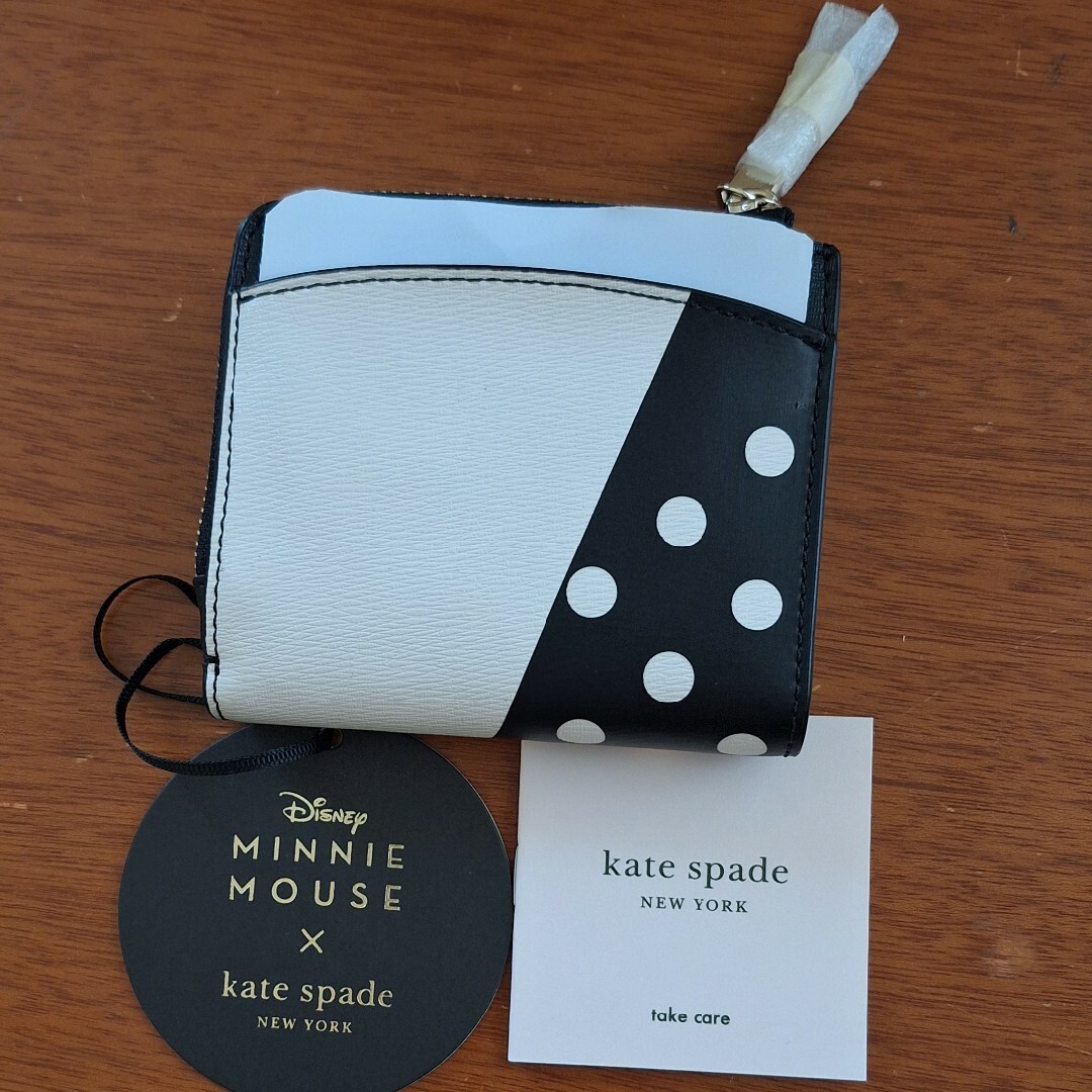 kate spade new york(ケイトスペードニューヨーク)の☆るぅ。様専用☆ケイト・スペード ミニーマウス 二つ折り財布 レディースのファッション小物(財布)の商品写真