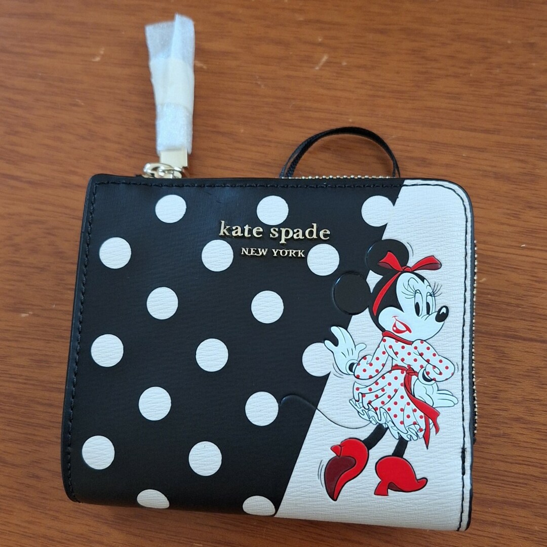 kate spade new york(ケイトスペードニューヨーク)の☆るぅ。様専用☆ケイト・スペード ミニーマウス 二つ折り財布 レディースのファッション小物(財布)の商品写真