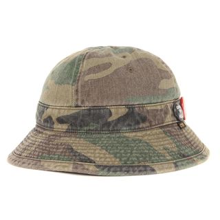 クーティー(COOTIE)のCOOTIE クーティー ハット サイズ:L 缶バッチ付き ウッドランドカモ アーミーハット Woodland Camo Junkman Hat 迷彩 【メンズ】【中古】(ハット)