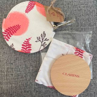 クラランス(CLARINS)のクラランス　ミラー&ポーチ(ポーチ)