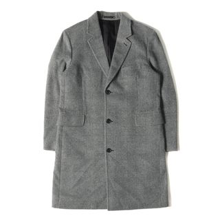 ポールスミス(Paul Smith)のPaul Smith ポールスミス コート サイズ:L2 グレンチェック カシミヤ シングル 3B チェスターコート GLEN CHECK CASHMERE CHESTER-COAT ライトグレー 日本製 アウター ジャケット 上着【メンズ】【中古】(その他)