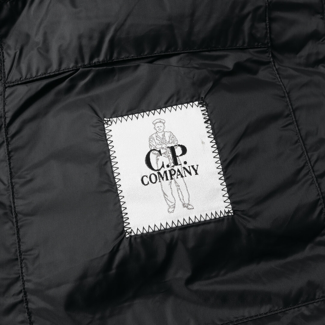 C.P. Company(シーピーカンパニー)のC.P. COMPANY シーピーカンパニー ジャケット サイズ:52 19AW プロテック パテッド ウール ニット 切替 ダウンジャケット Jack PRO TEC Wol Shoft shell Dons ブラック 黒 アウター ブルゾン 上着【メンズ】【中古】 メンズのジャケット/アウター(ダウンジャケット)の商品写真